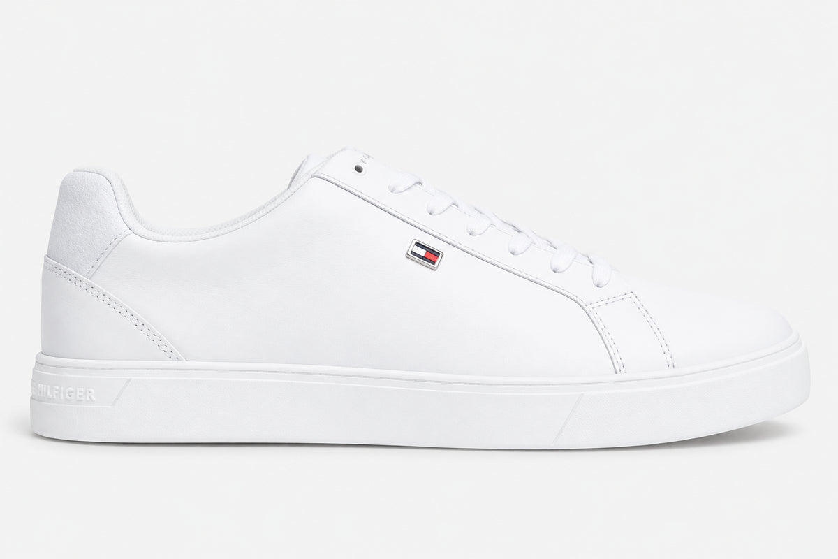 Sneakers platform pelle Tommy Hilfiger donna