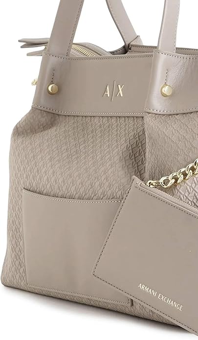 Borsa shopper A|X Armani Exchange donna ecopelle