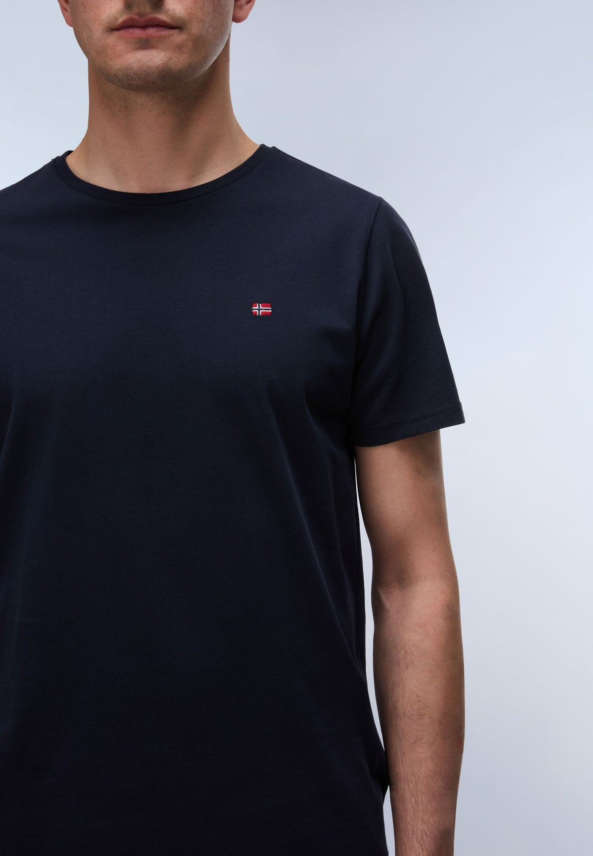 T-shirt uomo Napapijri Salis cotone manica corta