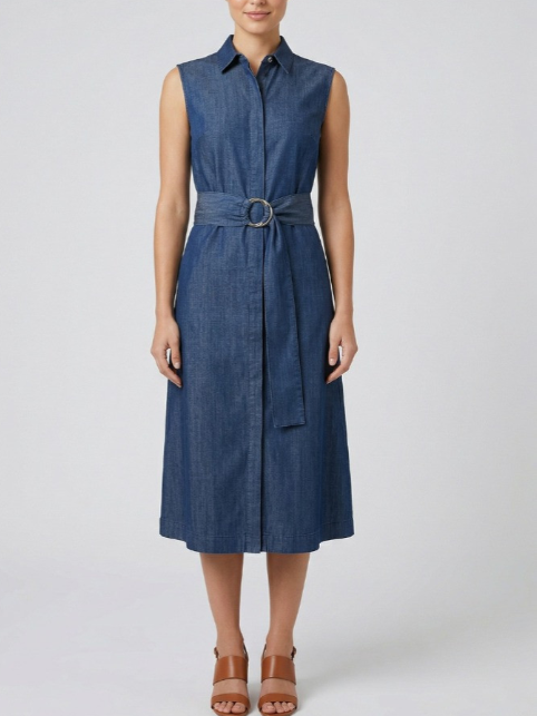 Abito donna MARKUP effetto denim lyocell