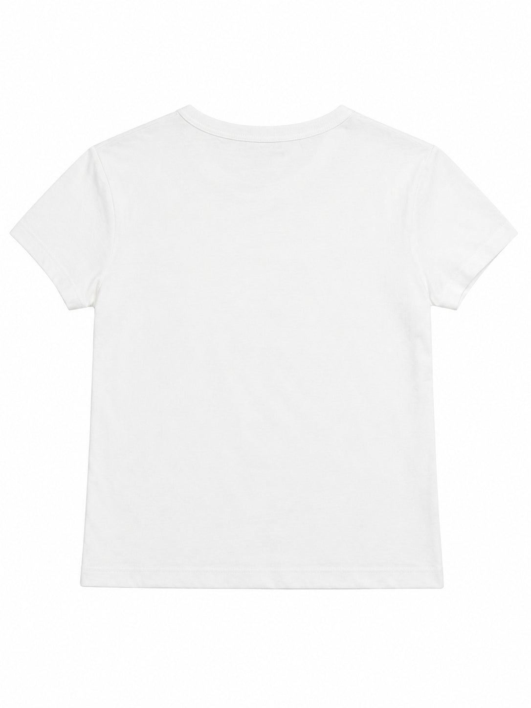 T-shirt donna Calvin Klein Jeans logo institutional cotone bright white