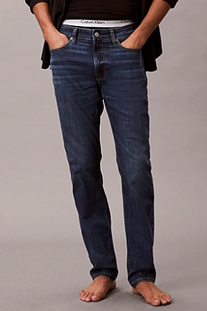 Jeans Calvin Klein Jeans uomo slim denim elasticizzato