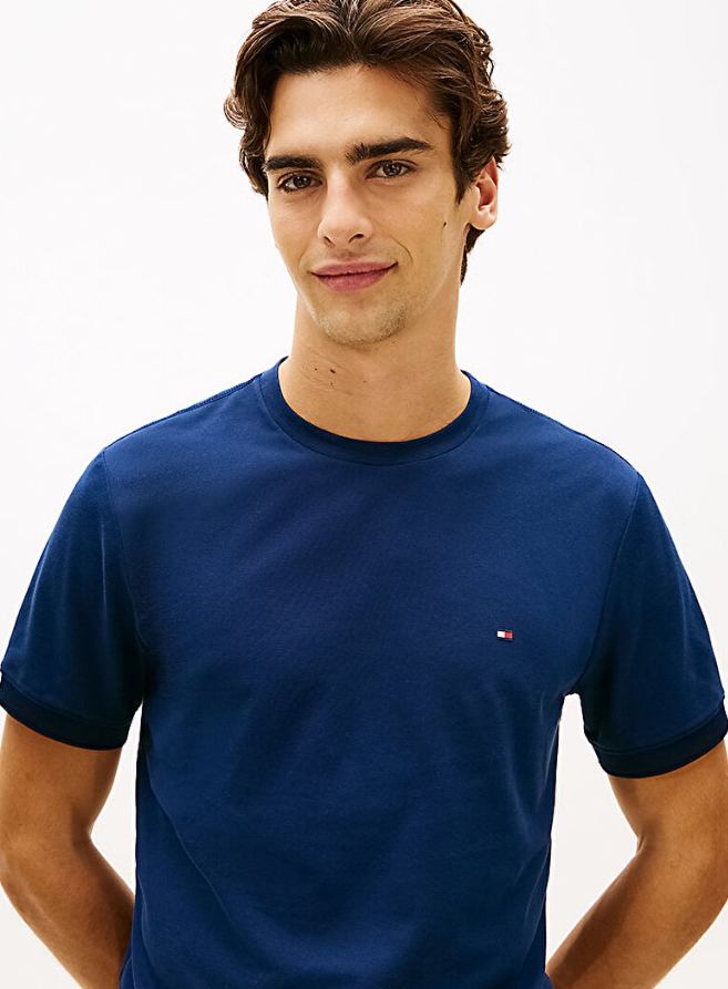 T-shirt performance Tommy Hilfiger uomo tipped tech PE 2026