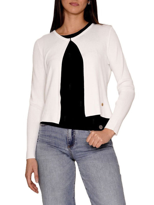Cardigan YES-ZEE donna volant gancio viscosa PE 2026