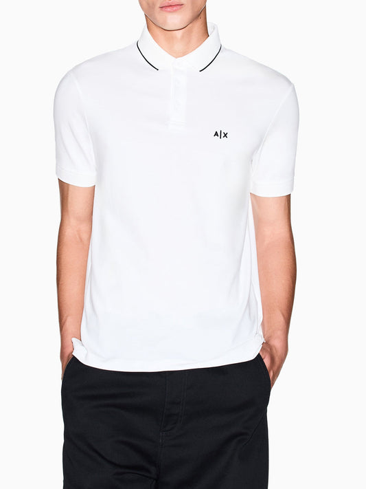 Polo Armani Exchange A|X uomo jersey manica corta