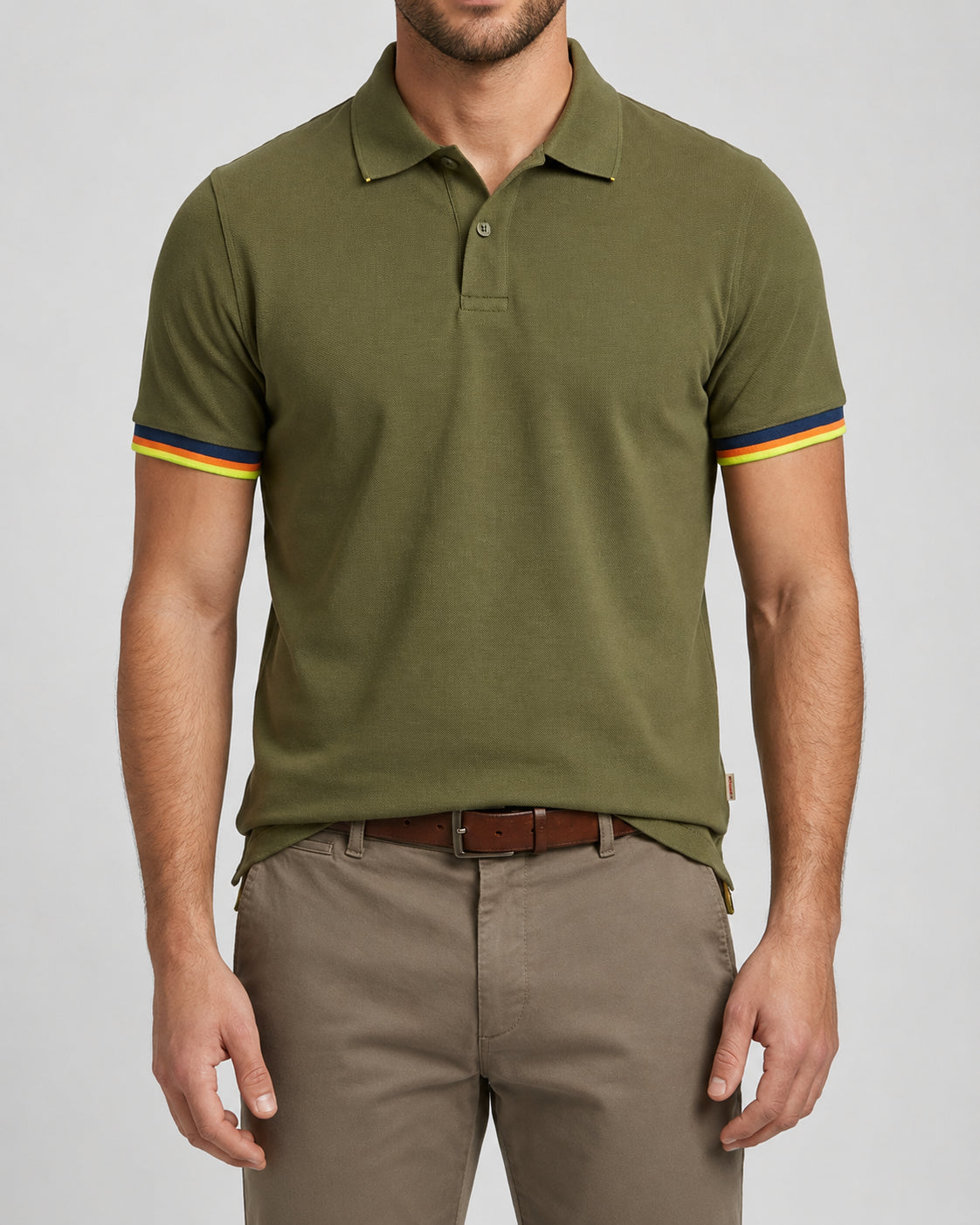 Polo MARKUP uomo piquet stretch manica corta