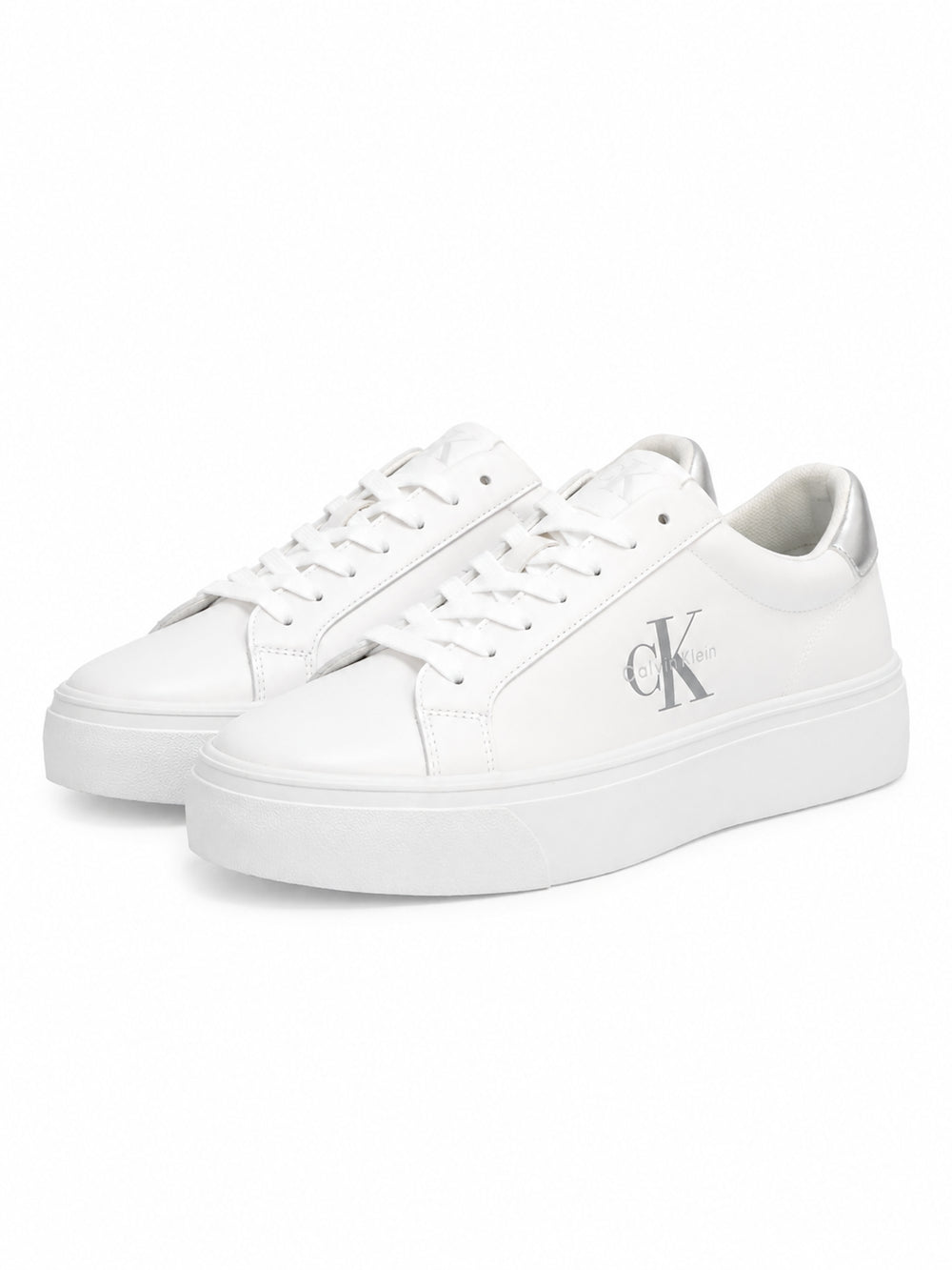 Sneakers Calvin Klein donna flatform pelle