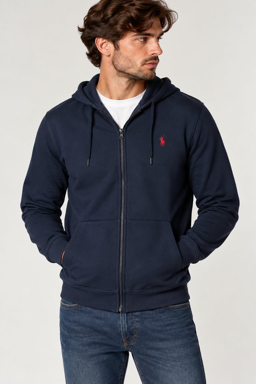 Felpa Niki U.S. Polo Assn. uomo cotone