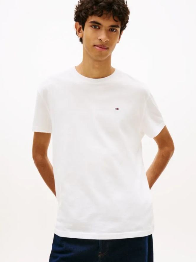 T-shirt Tommy Jeans uomo Regular basic PE 2026