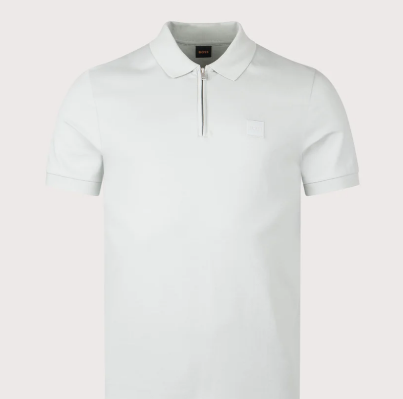 Polo Passerzip Hugo Boss uomo slim fit con zip