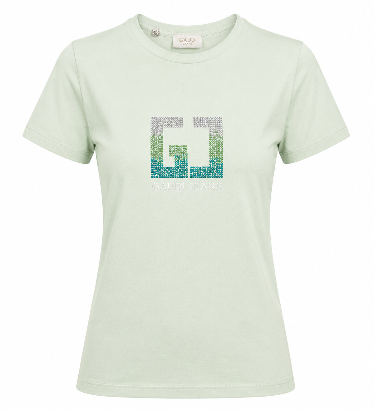 T-shirt donna Gaudi' manica corta cotone pe26