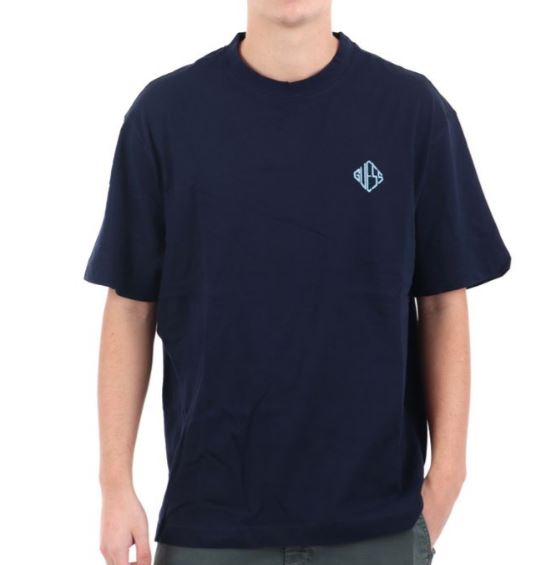 T-shirt Guess uomo logo diamante cotone
