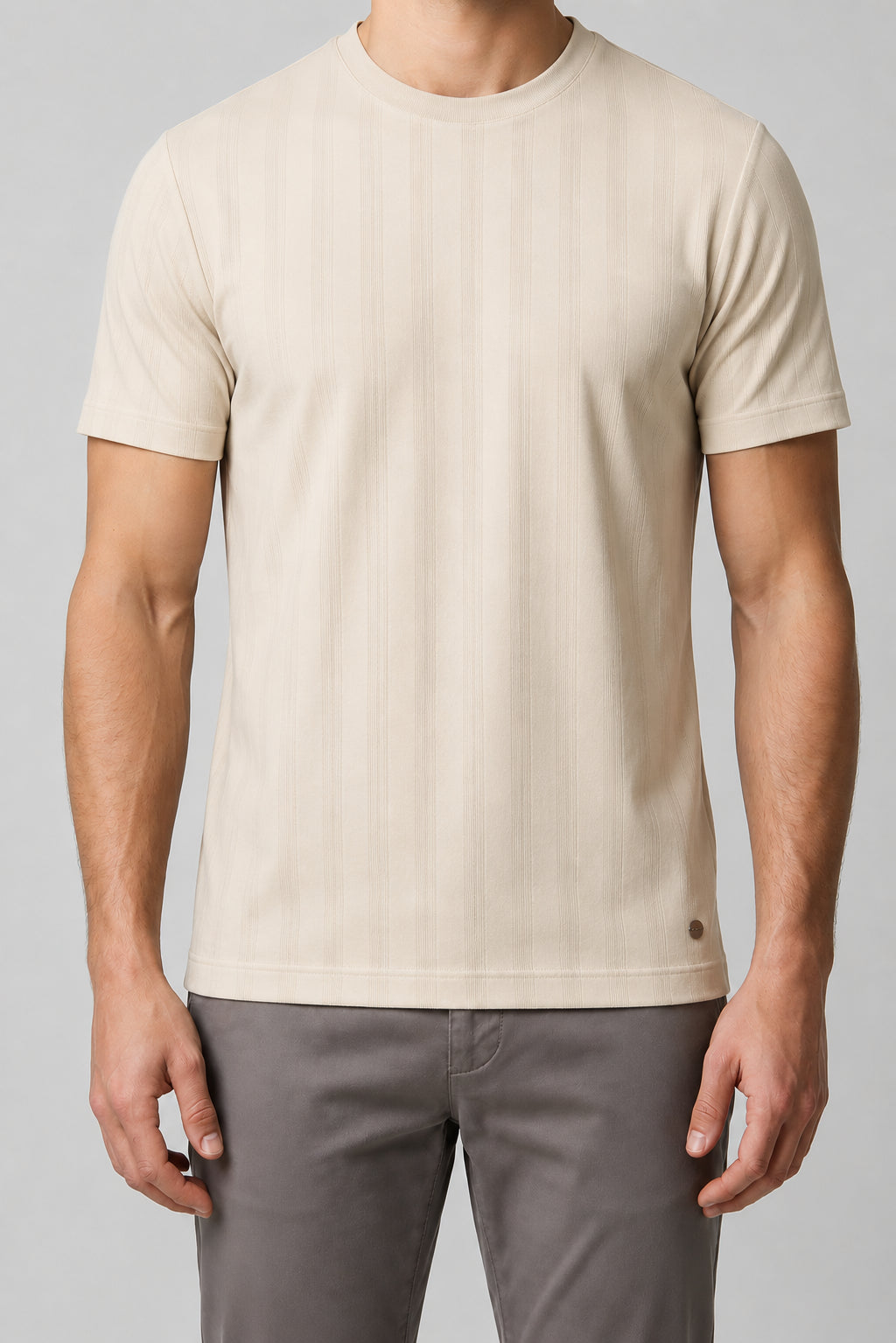 T-shirt MARKUP uomo texturizzata manica corta
