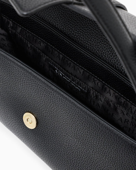 Borsa donna Armani Exchange similpelle logo