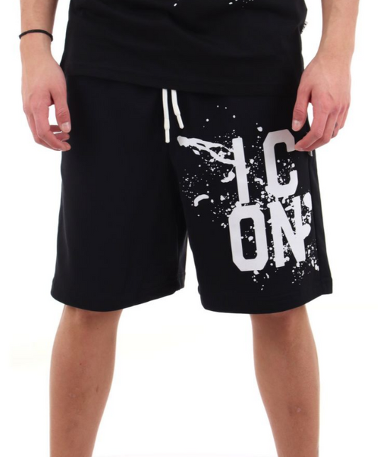 T-shirt uomo ICON cotone logo fluo