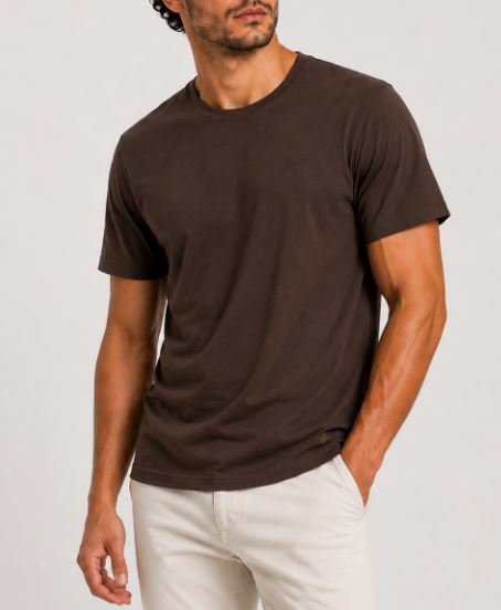 T-shirt MARKUP uomo cotone fiammato mercerizzato