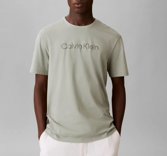 T-shirt regular Calvin Klein uomo cotone girocollo manica corta shadow pez