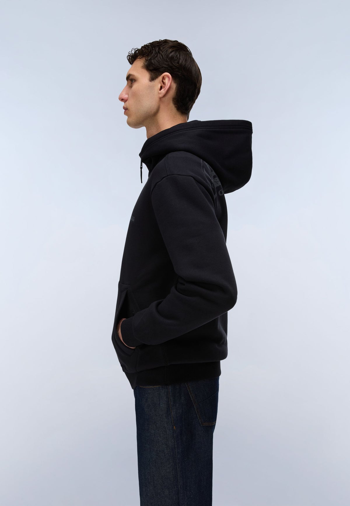 Felpa zip cappuccio uomo Napapijri B-Yourte