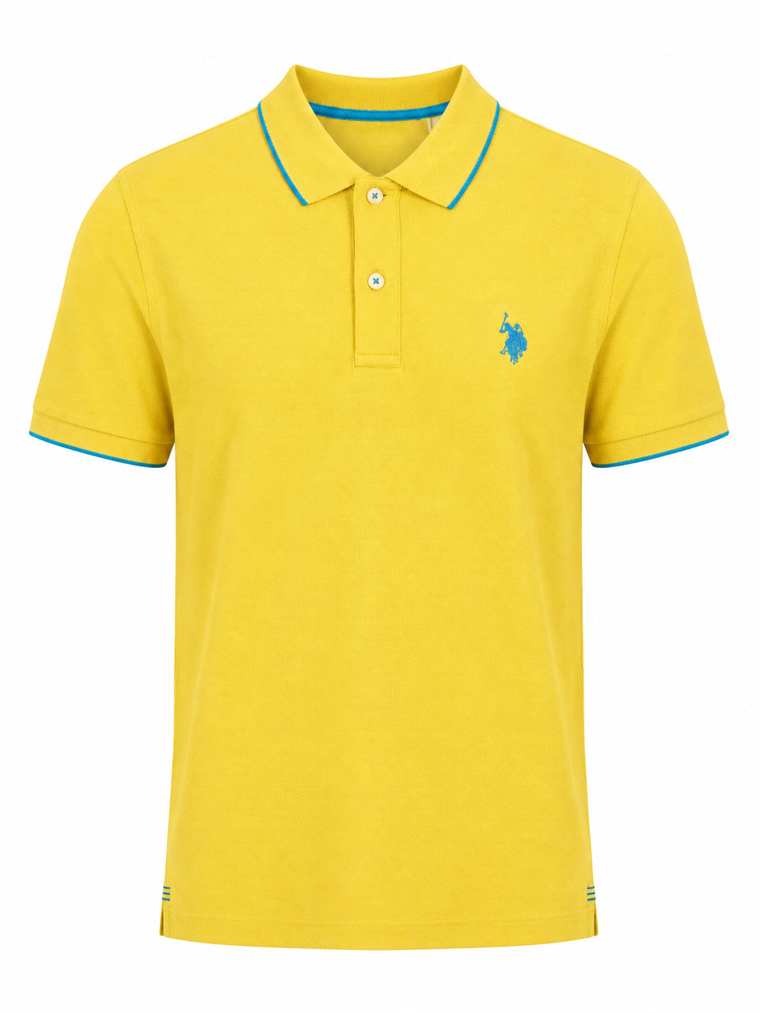 Polo uomo U.S. Polo Assn. micro piqué manica corta