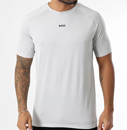 T-shirt slim fit Hugo Boss uomo cotone riciclato