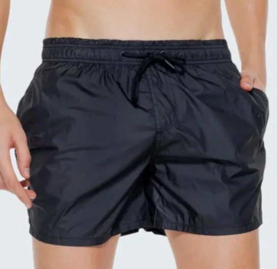 Costume mare ICON uomo boxer logo retro poliestere