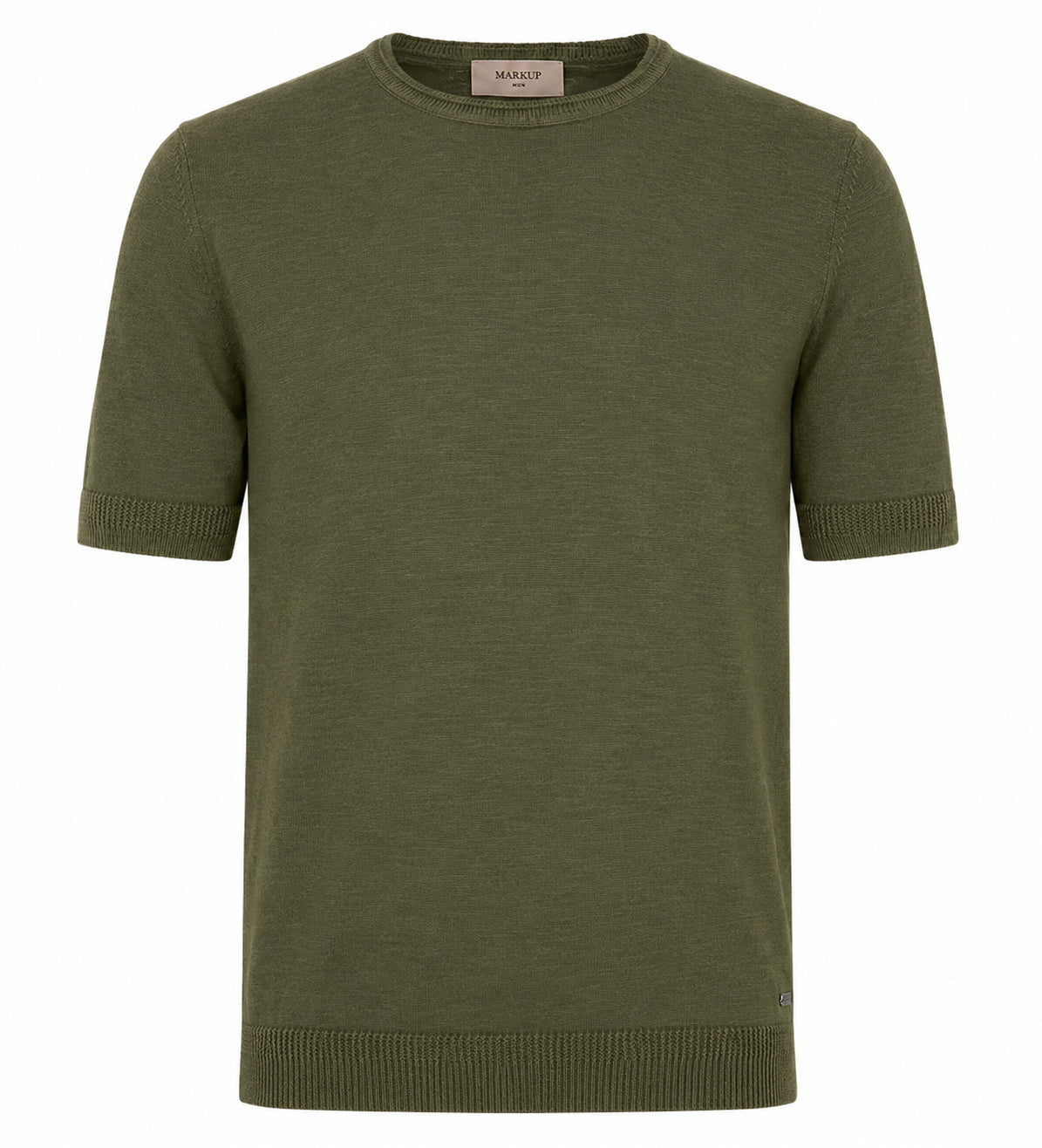 T-shirt girocollo MARKUP uomo in cotone