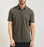 Polo Armani Exchange A|X uomo jersey manica corta