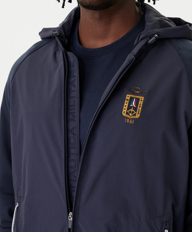 Giacca cappuccio Aeronautica Militare uomo PE 2026