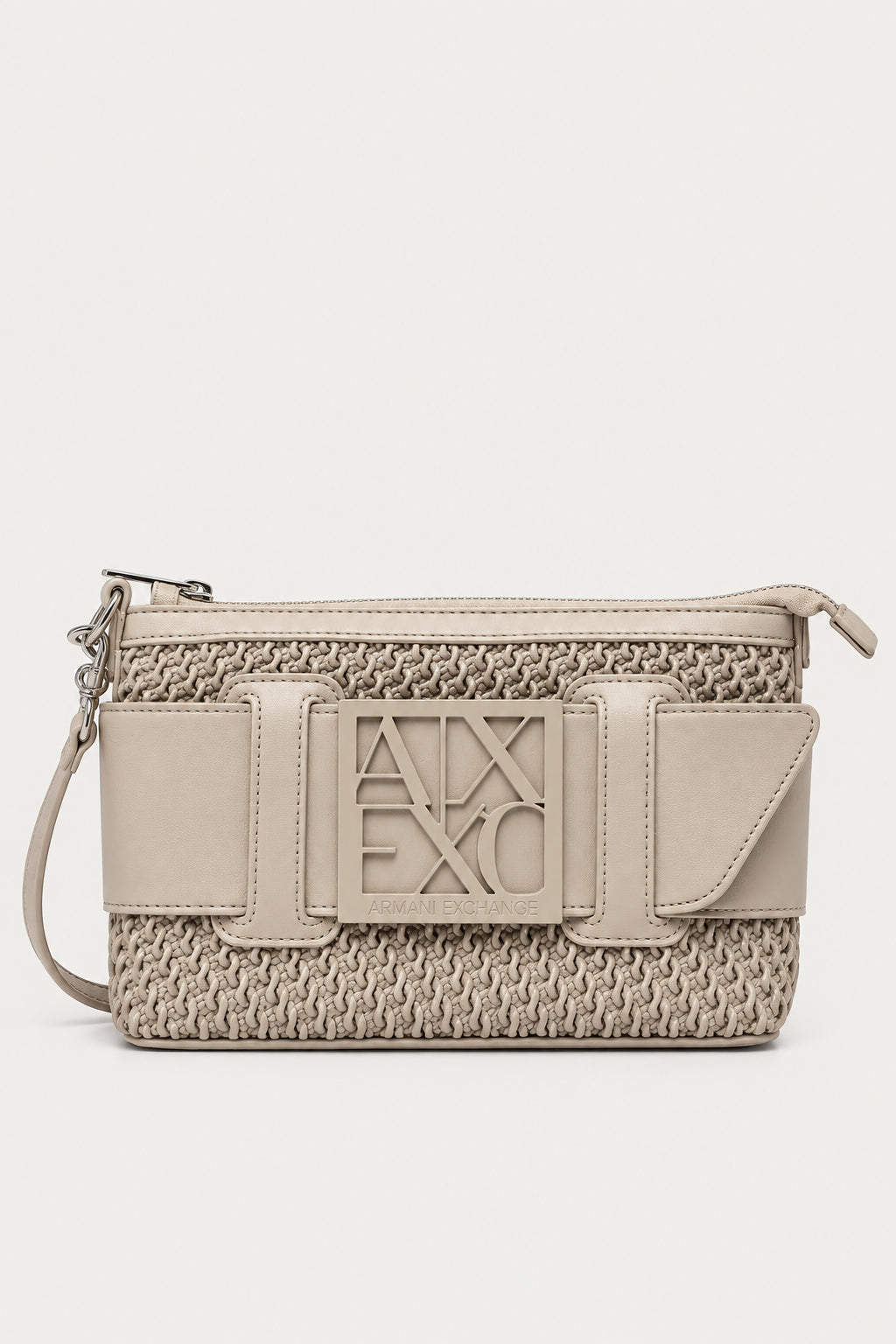 Borsa A|X donna poliestere logo allover stampato