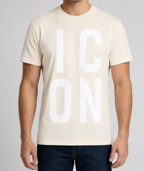 T-shirt uomo ICON cotone logo