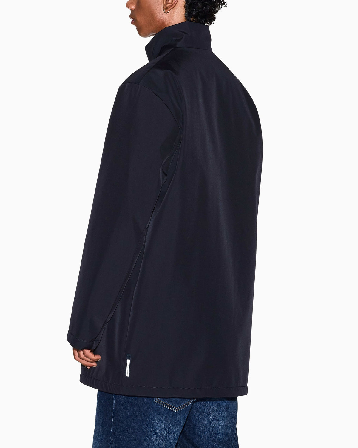 Trench uomo Armani Exchange poliestere logo
