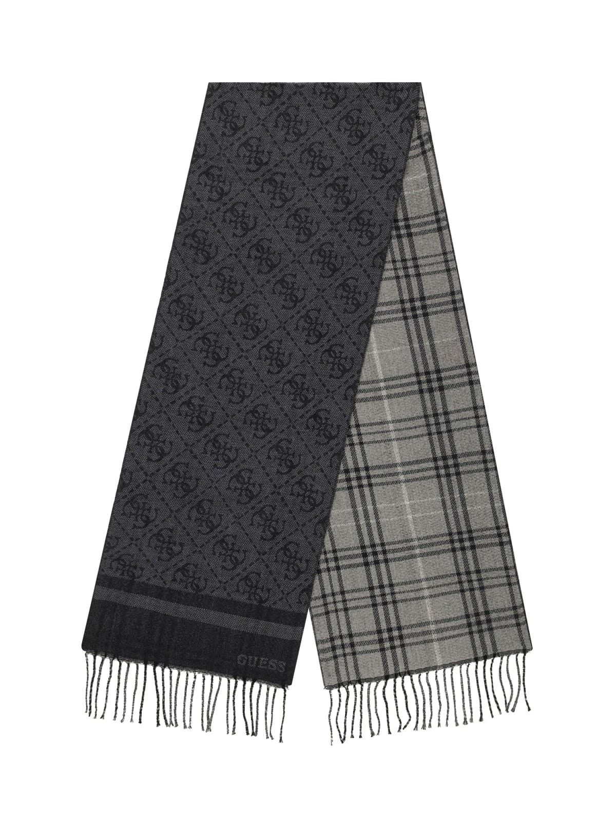 Sciarpa Guess uomo Milano jacquard 30x175