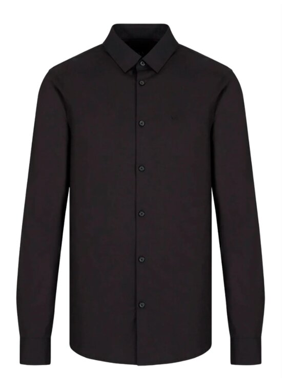 Camicia popeline A|X uomo cotone stretch slim