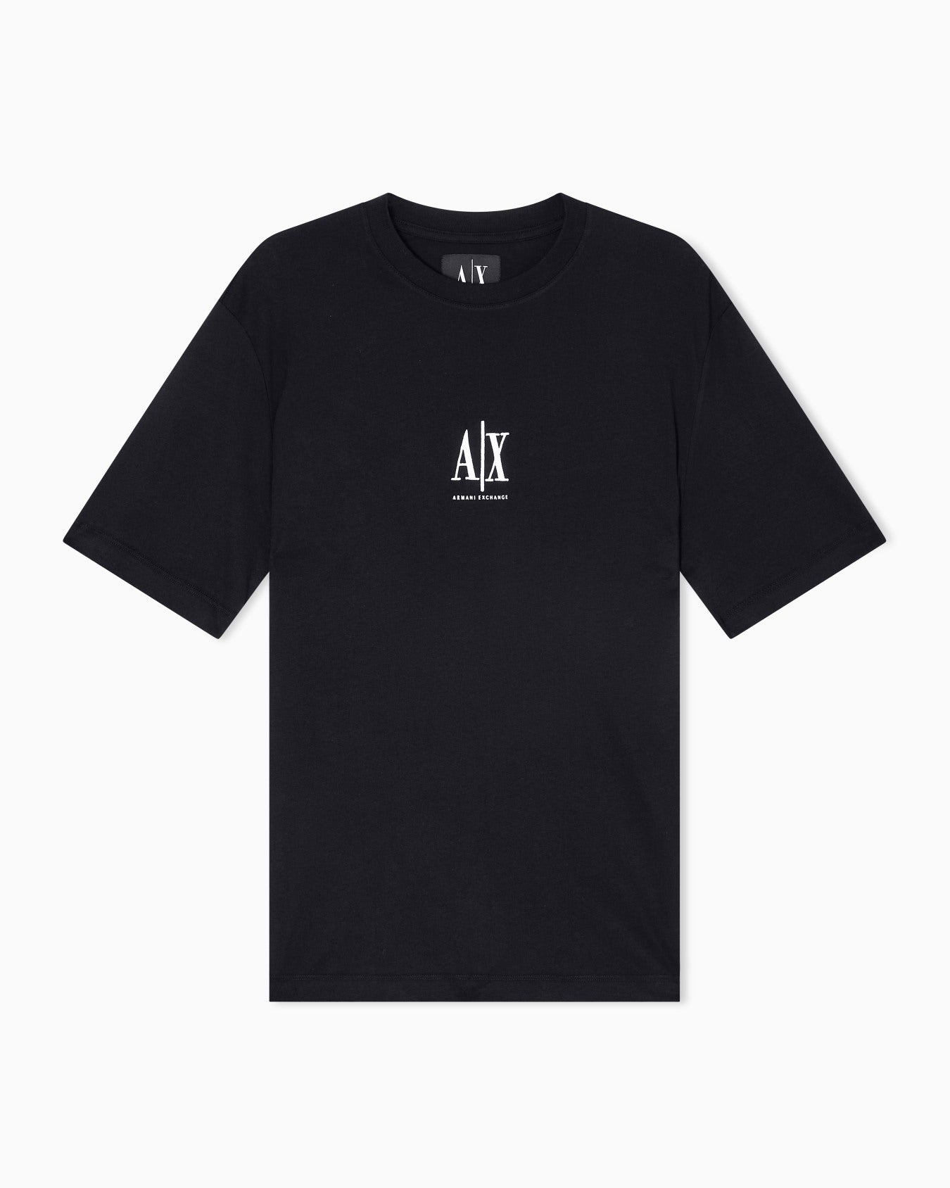 T-shirt A|X Uomo Regular Fit in cotone Logo off white