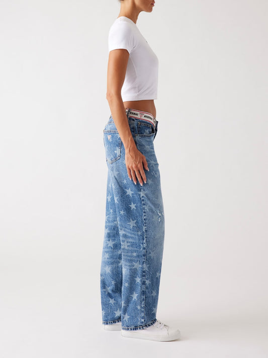 Jeans Guess Jeans donna baggy denim
