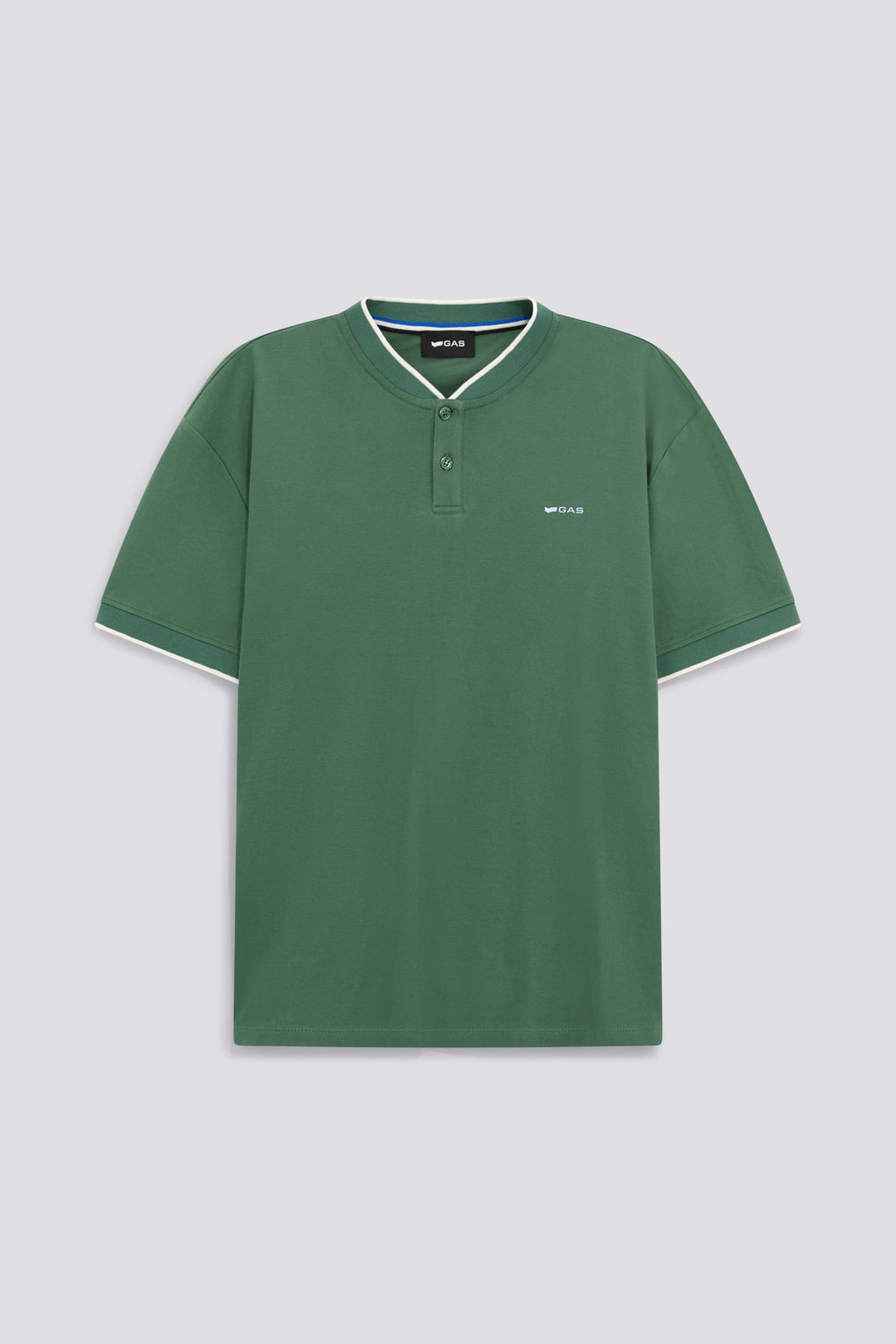 Polo GAS uomo Akhil serafino cotone manica corta