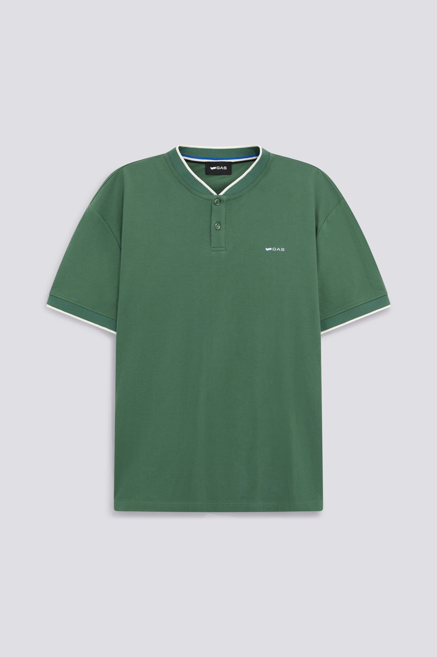 Polo GAS uomo Akhil serafino cotone manica corta