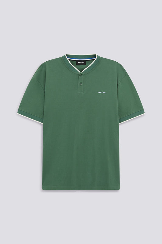 Polo GAS uomo Akhil serafino cotone manica corta