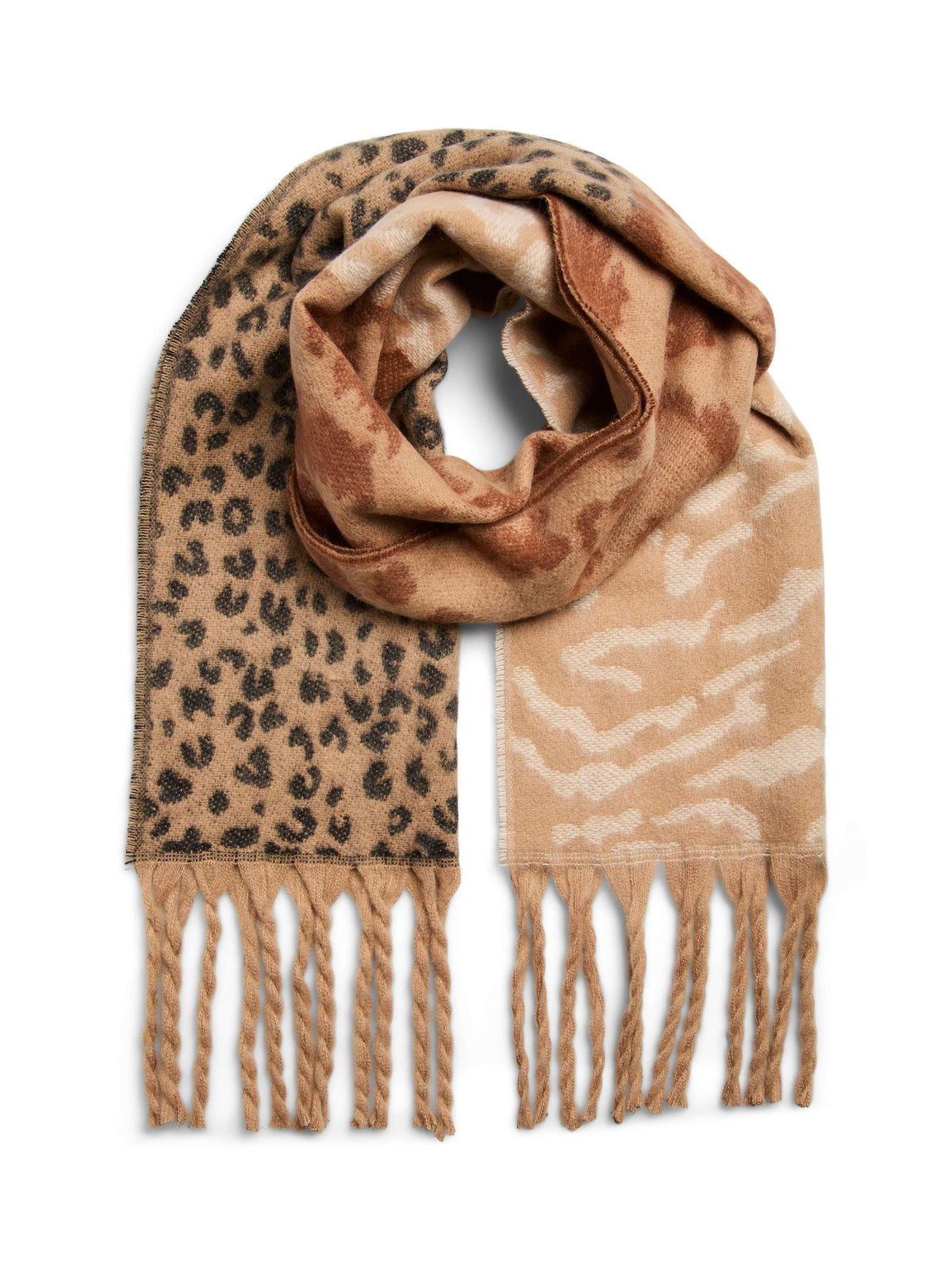 Sciarpa PIECES donna animalier poliestere AI 2026