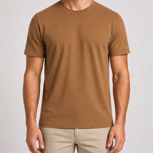 T-shirt MARKUP uomo cotone piquet extra fine