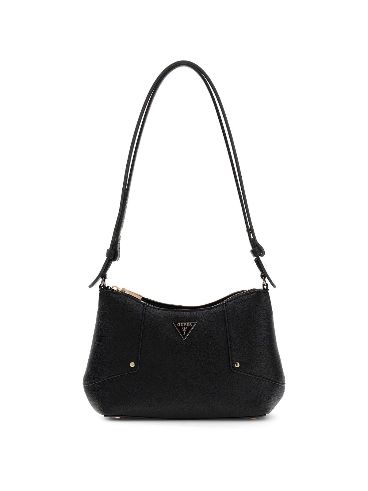Borsa Guess Darcy hobo donna similpelle beige tortora con logo