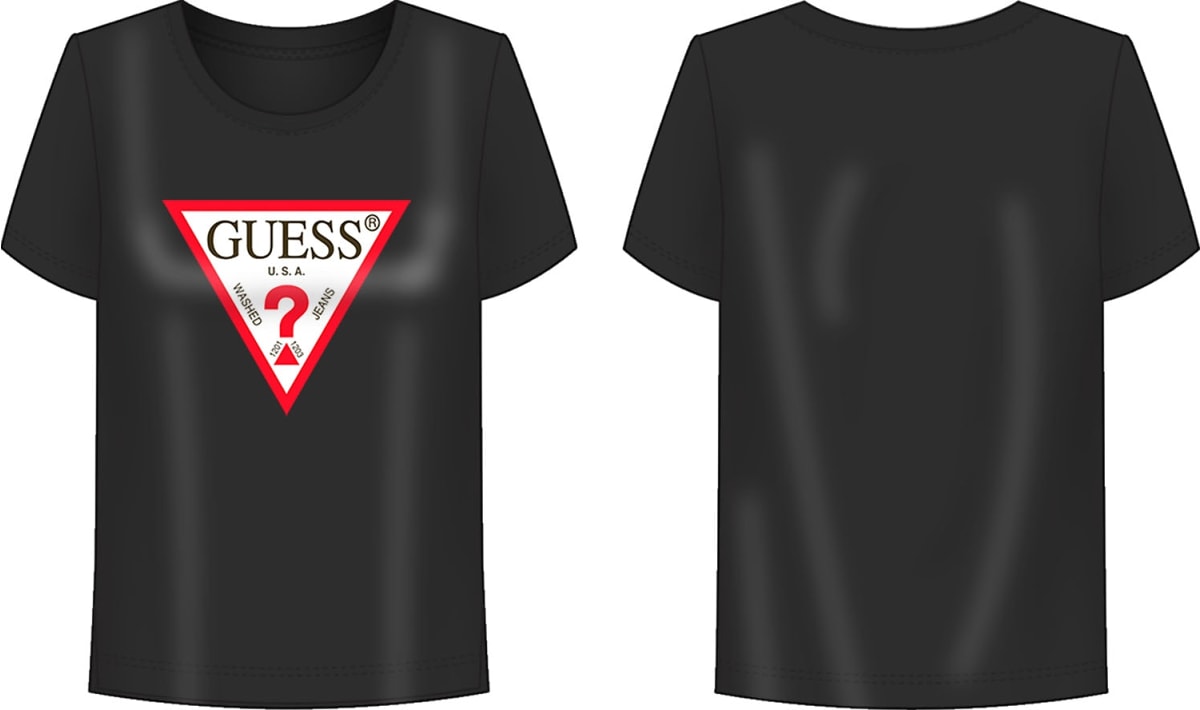 T-shirt Guess donna Original cotone girocollo