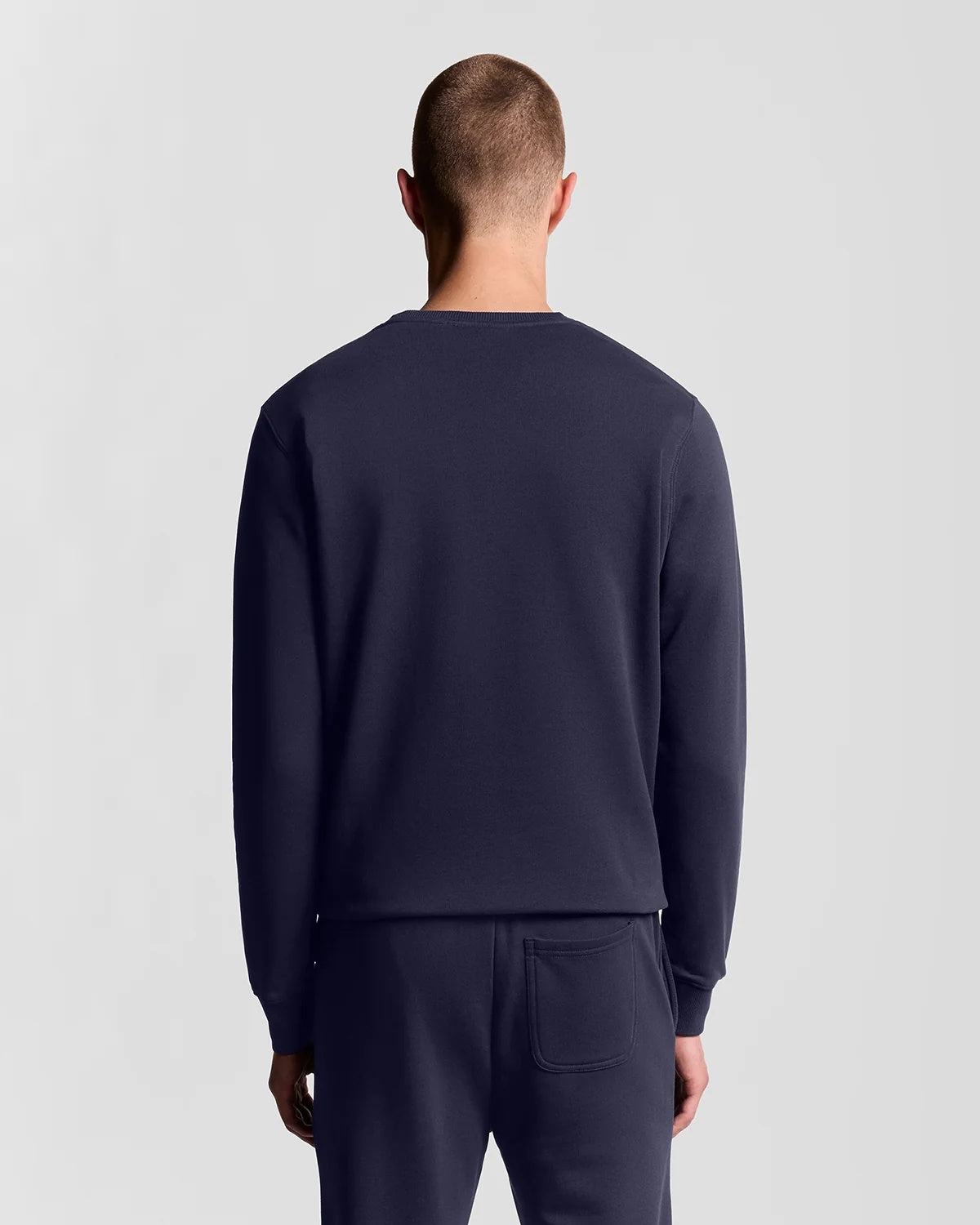 Felpa girocollo garzata Lyle & Scott uomo AI 2026