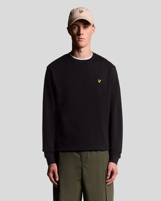 Felpa girocollo garzata Lyle & Scott uomo AI 2026