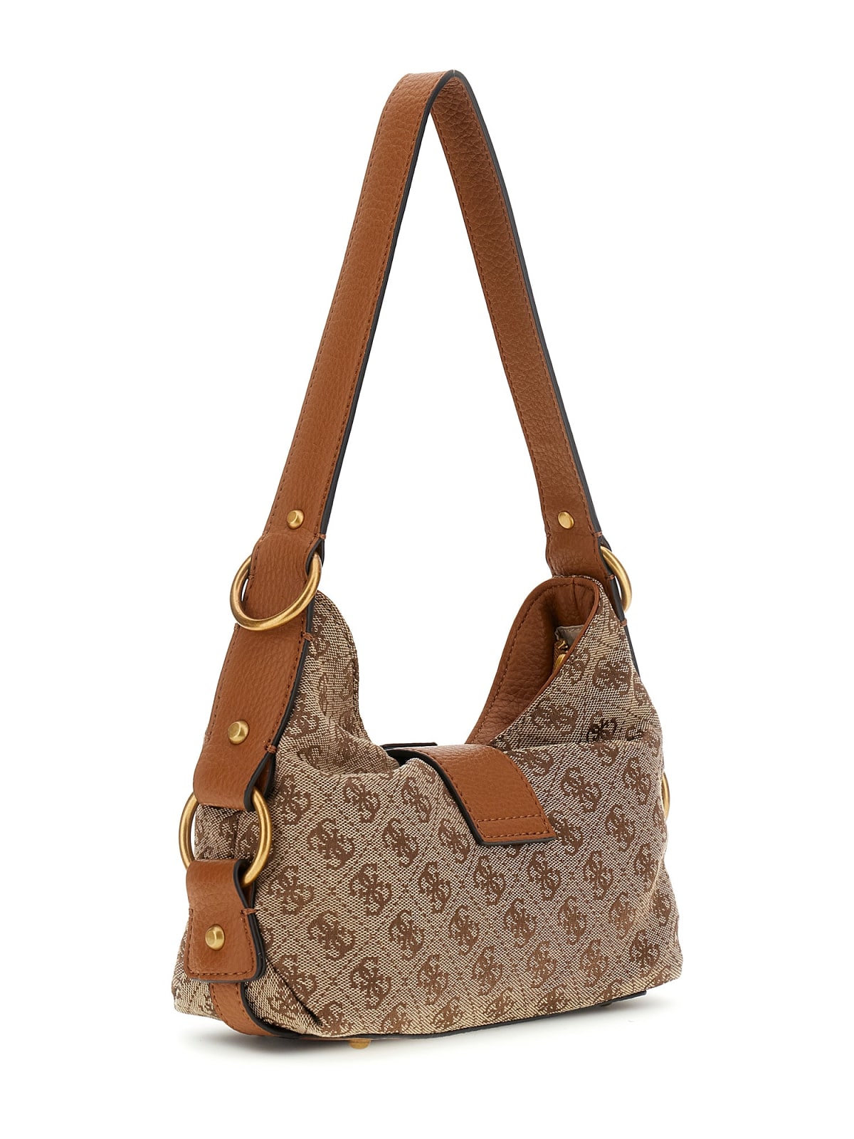 Borsa Guess donna Camden mini spalla logo all-over