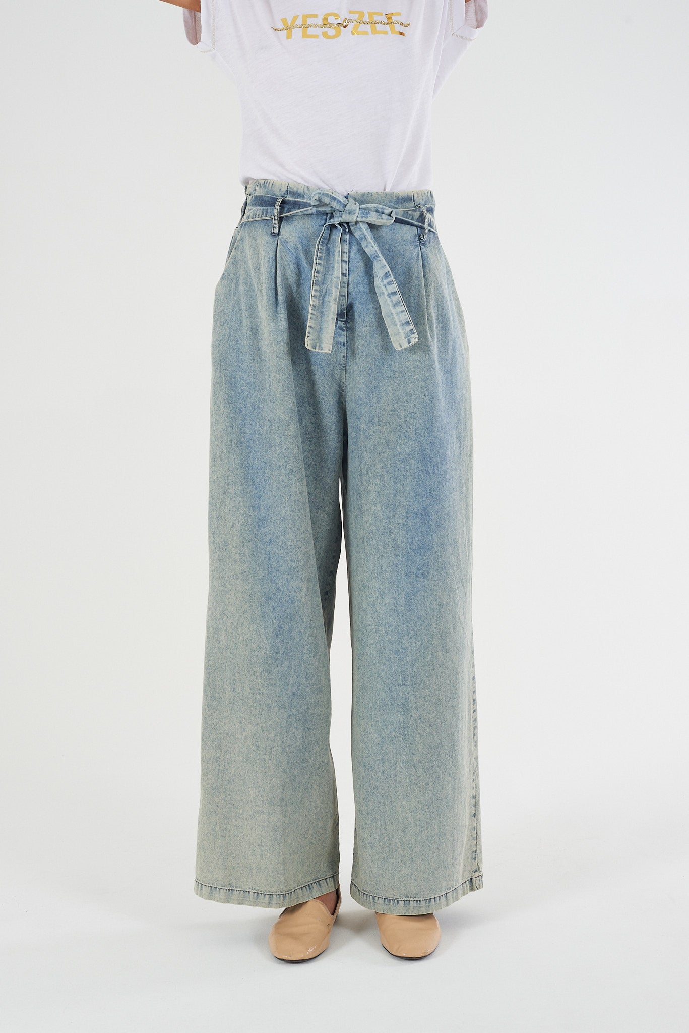 Pantaloni Donna YES-ZEE cotone PE 2026
