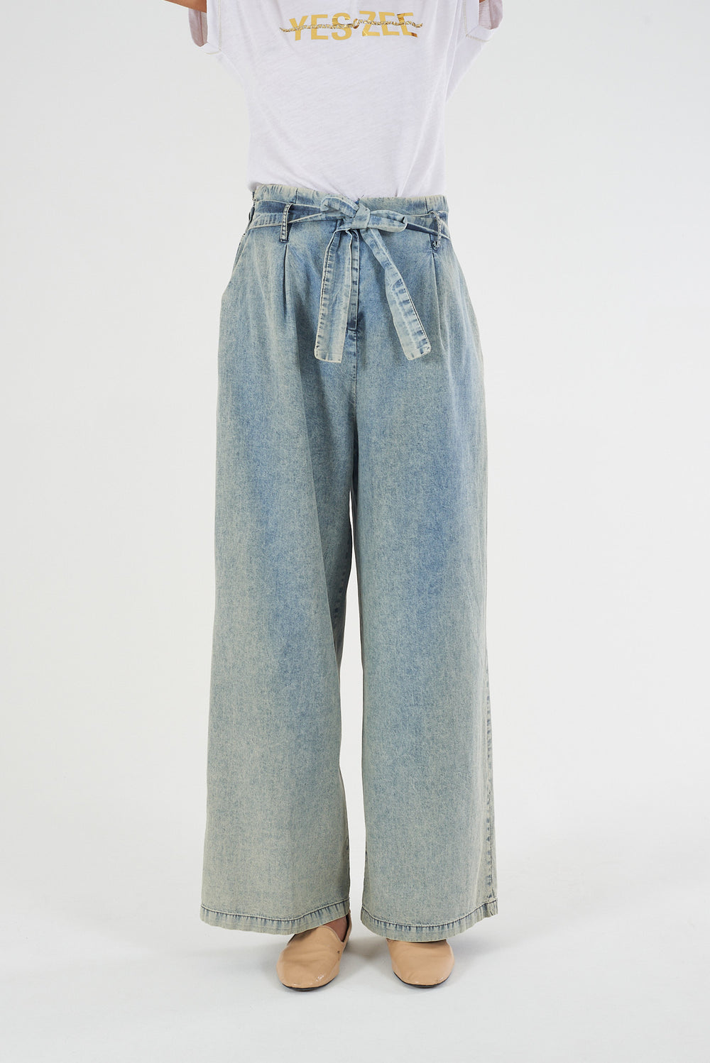Pantaloni Donna YES-ZEE cotone PE 2026