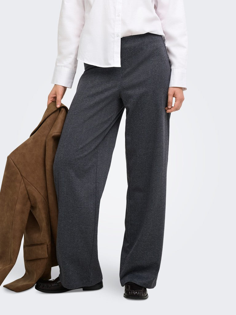Pantaloni ONLY donna maglia spina di pesce