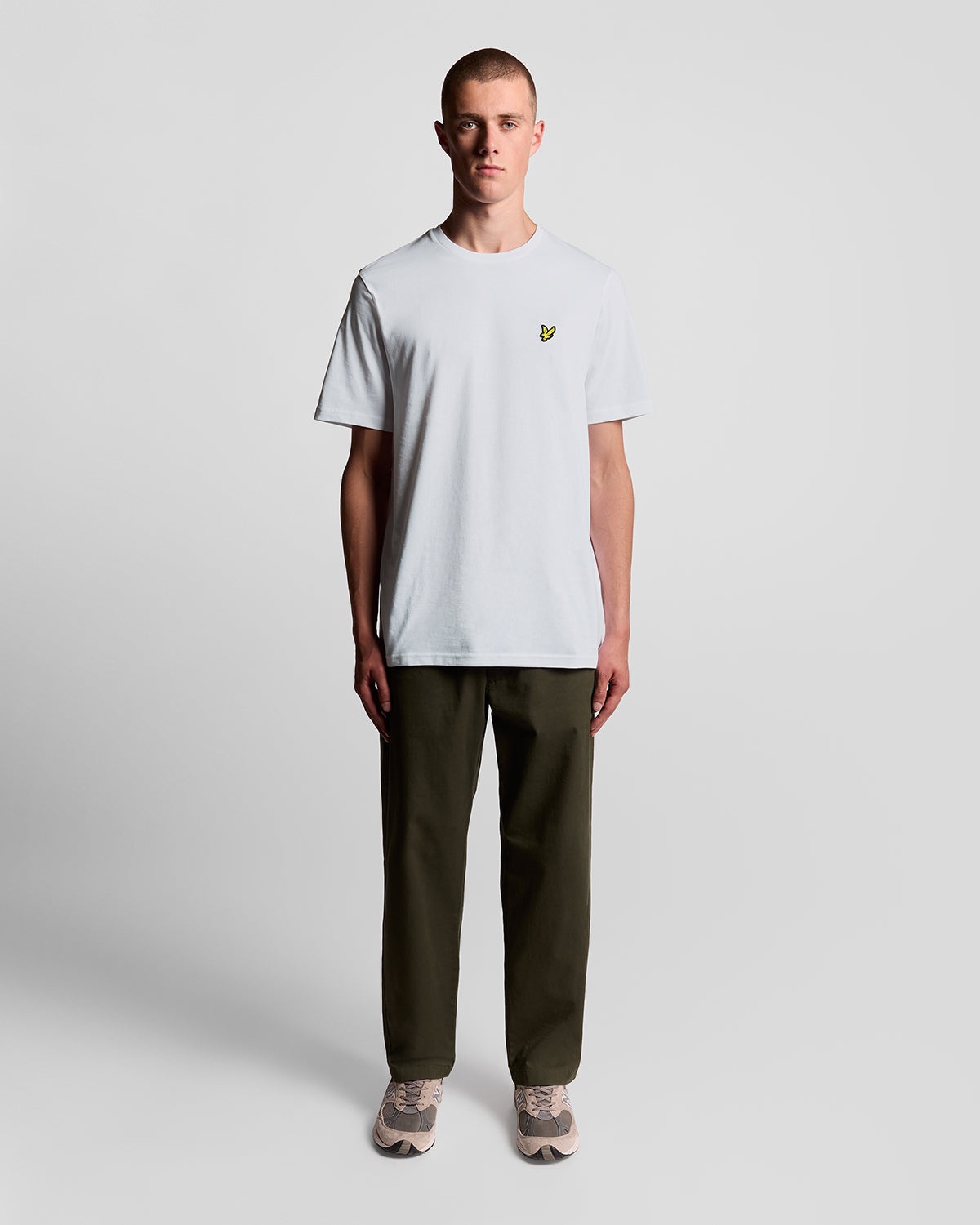 T-shirt girocollo Lyle & Scott uomo cotone AI 2026