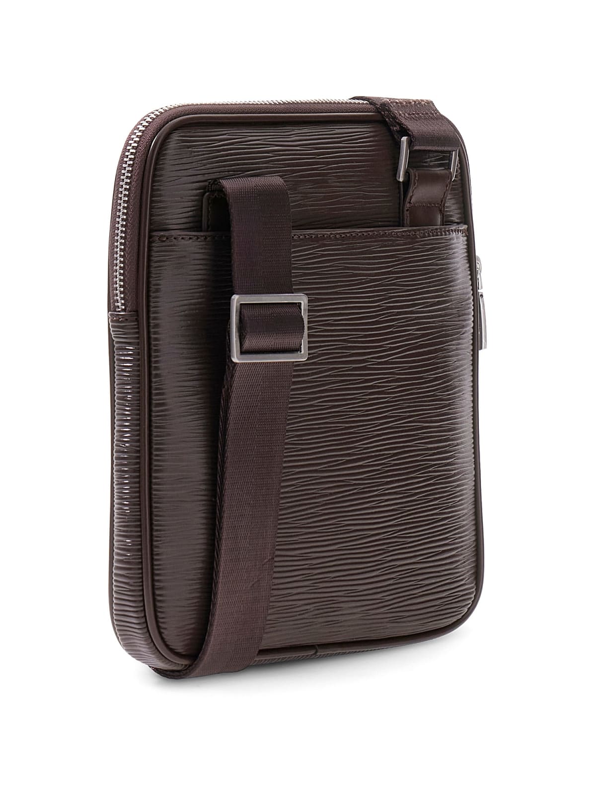 Borsa tracolla Guess uomo Milano piatta similpelle